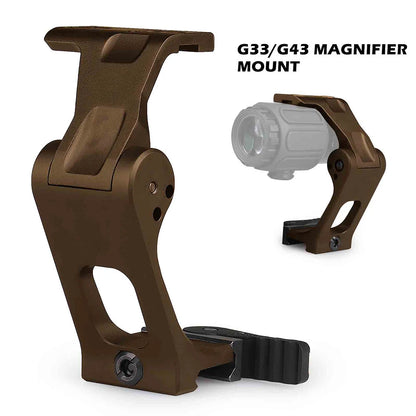 Hunting Scope accessories FTC Magnifier Scope Mount With FAST QD Levergs 2.91 inch Height Sight Scope Mounts gs24-0264B