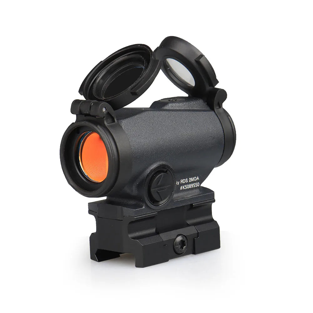 PPT Tactical 2MOA Red Dot Reflex Sight 1x20 Red Dot Sight with 1 inch Riser Mount Airsoft Hunting gs2-0136