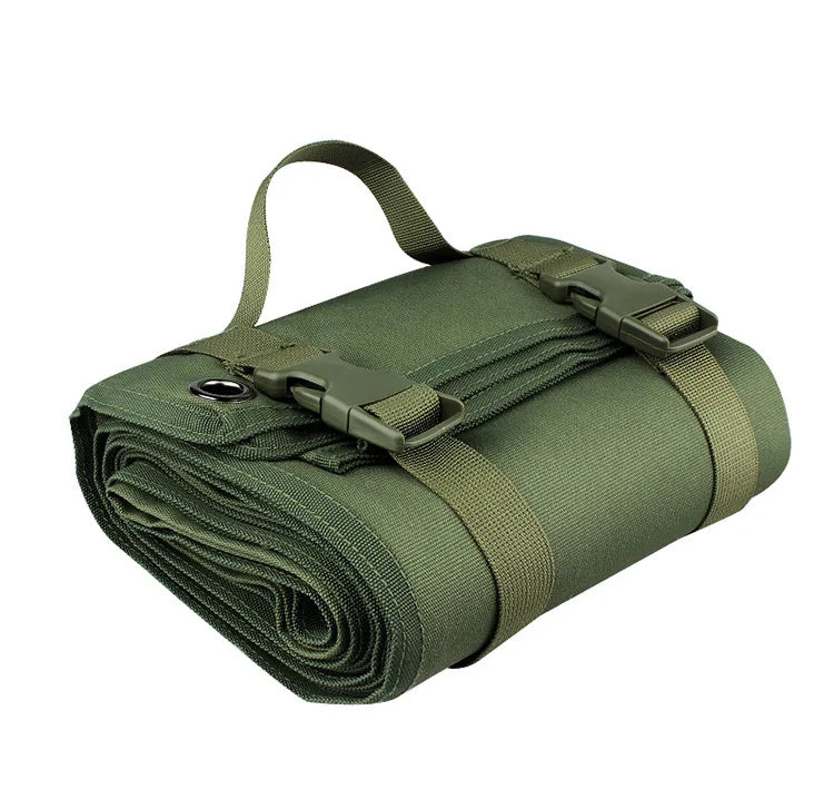 AQzxdc Outdoor Hooting Mat - Roll-up Shooting Mat Prone Shooter Mats Tactical Shooting Blanket Mat for Range Shooting Hunting