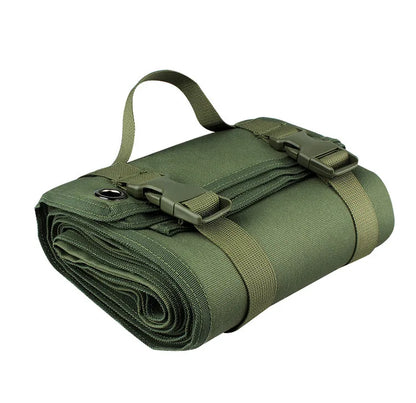 AQzxdc Outdoor Hooting Mat - Roll-up Shooting Mat Prone Shooter Mats Tactical Shooting Blanket Mat for Range Shooting Hunting