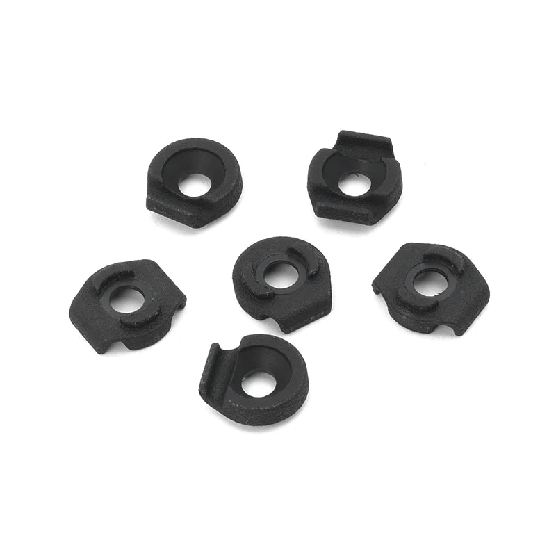 Tactical M-LOK Keymod Rail Metal Wire Mi-cro Cable Clip 6pcs for PEQ DBAL-A2 M300 M600 Flashlight Switch Tail Fixed