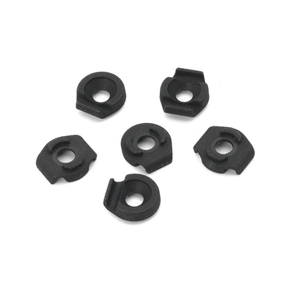 Tactical M-LOK Keymod Rail Metal Wire Mi-cro Cable Clip 6pcs for PEQ DBAL-A2 M300 M600 Flashlight Switch Tail Fixed