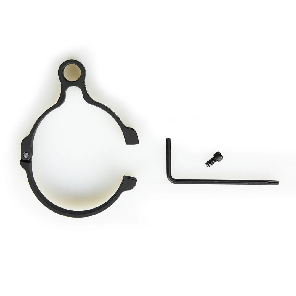 Hunting Airsoft accessories E.T Dragon Black Riflescopes Switch View Throw Lever Hinged Design Compatibility 46mm gs33-0132C