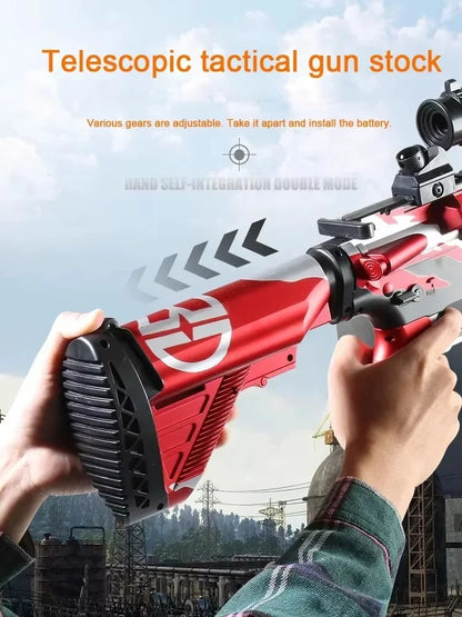 Electric M416 Toy Gun Automatic Gel Bullet Blaster Children Toys Outdoor Game AirSoft Sniper Rifle Splatter Gun Weapon For Boy