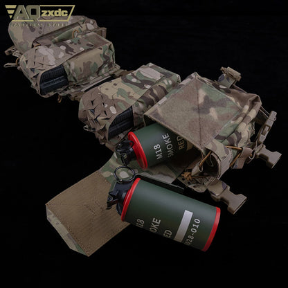 Tactical M18 Model Smoke Grenade Quick Container Release Tactical Smoke Grenade Model for Airsoft Paintball Shooting War CS Game