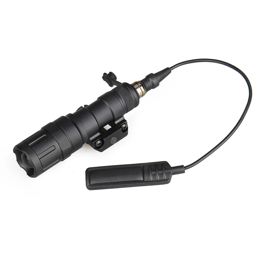 Hunt 850nm Long Range Infrared Illuminator Led White Flashlight with Remote pressure switch with M300 Lumen LED Module gs15-0153