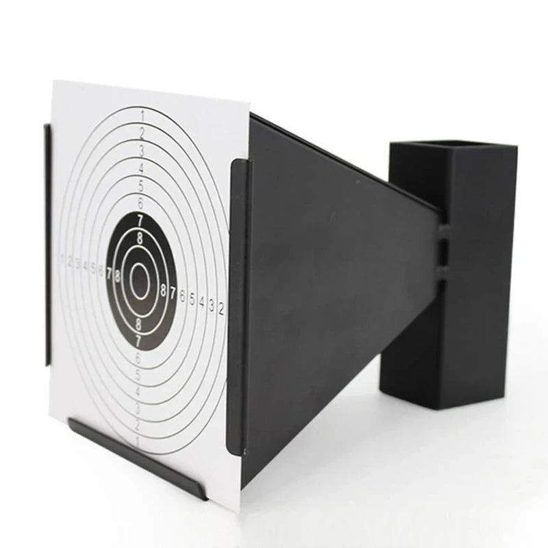 CQB Training Target Shooting Bullet BB Ball Collector Special Steel 14x14cm 100pcs Shooting Paper for Airsoft Paintball Target