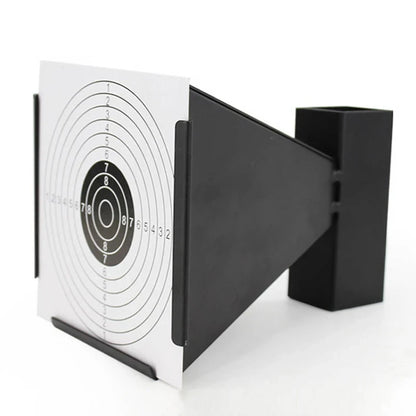 CQB Training Target Shooting Bullet BB Ball Collector Special Steel 14x14cm 100pcs Shooting Paper for Airsoft Paintball Target