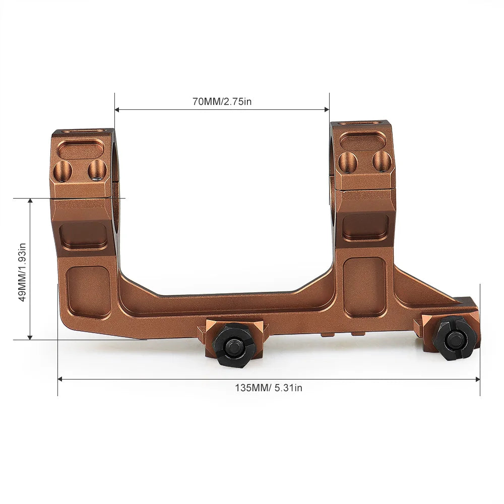 Canis Latrans Tactical  Aluminum  Rifle Optic Scope Mount 30mm QD Rings Mount  gz240243