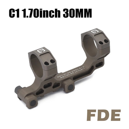 30mm Tube Airsoft Wargame Hunting Tactical C1 Modular Riflescope Mount 1.70/1.93inch with Offset Mounts