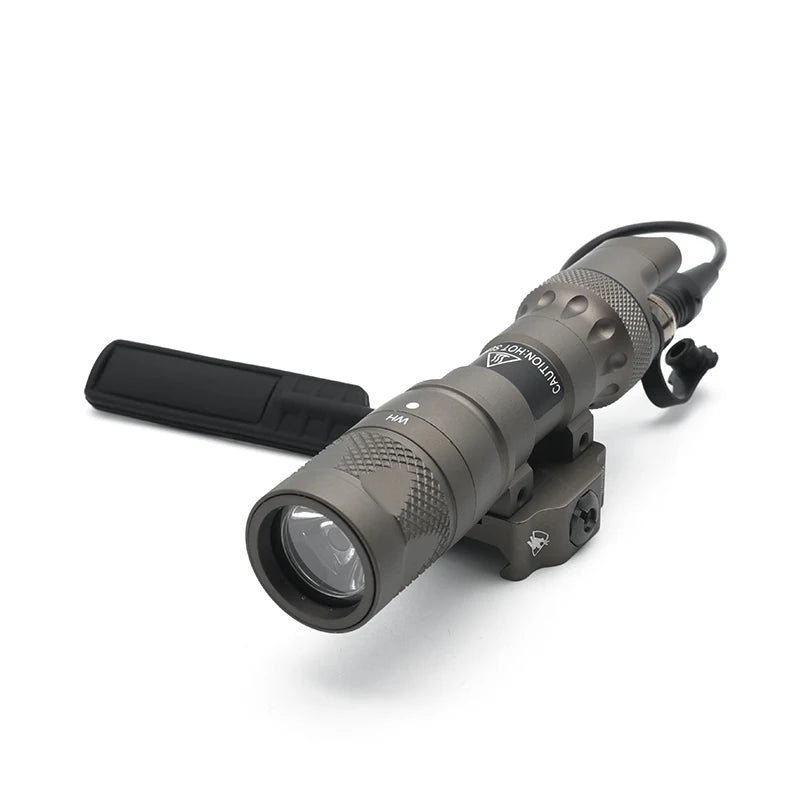 Tactical M323V IR Flashlight 500 Lumen White LED Light & IR Infrared Output Hunting Scout Light with Remote Switch and QD Mount
