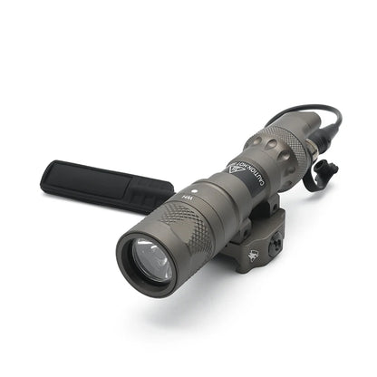 Tactical M323V IR Flashlight 500 Lumen White LED Light & IR Infrared Output Hunting Scout Light with Remote Switch and QD Mount