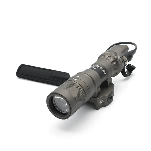 Tactical M323V IR Flashlight 500 Lumen White LED Light & IR Infrared Output Hunting Scout Light with Remote Switch and QD Mount