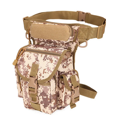 AQzxdc Tactical Leg Bag Beg Hanging Outdoor Mountaineering Fishing Cycling Leg Bag Photography Sports Leg Bag