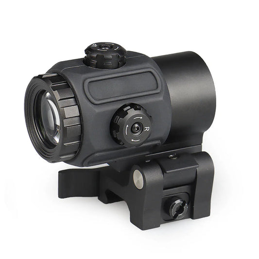 PPT Scope 3X Optical Sight G43 3X Magnifier Scope Sight With Flip To Side Mount for Red Dot Sight for Hunting Shooting gs1-0410B