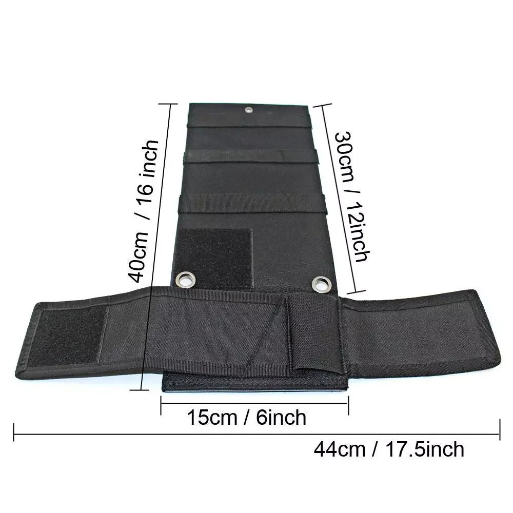 AQzxdc Tactical Under Mattress Bed Handgun Holster with Tactical Flashlight Loop Under Mattress Bed Pistol Holster