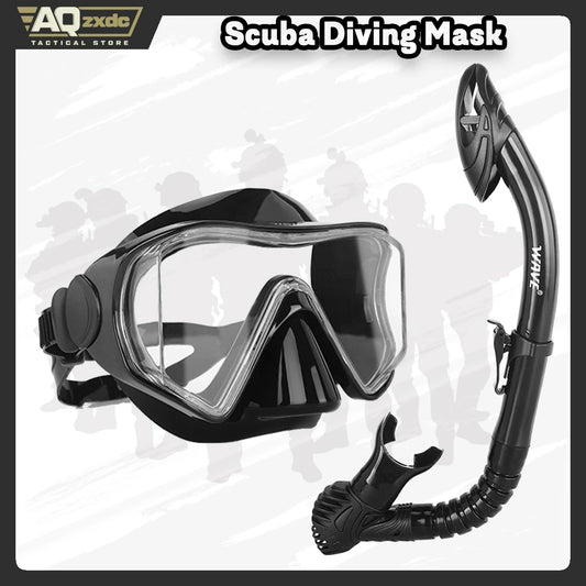 Scuba Diving Mask, Professional Snorkeling Mask Gear, Snorkel Goggles, Anti Leakage Scuba Mask, Swimming Goggles Mask for Adults