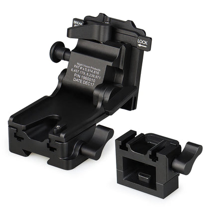 Hunting airsoft accessories PVS-14 Dovetail J Arm Brackets Standard NVG J Arm Mount Aerospace Grade Aluminum Adapter gs24-0245