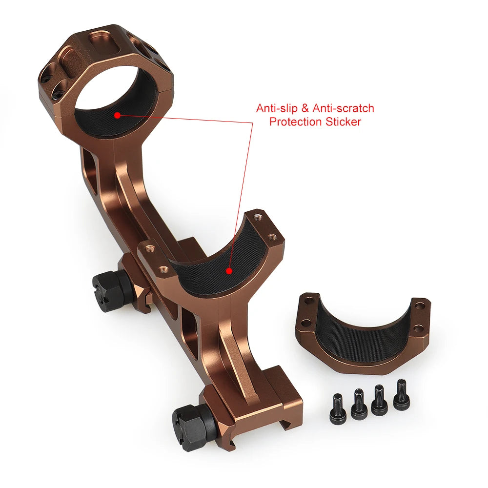 Canis Latrans Tactical  Aluminum  Rifle Optic Scope Mount 30mm QD Rings Mount  gz240243