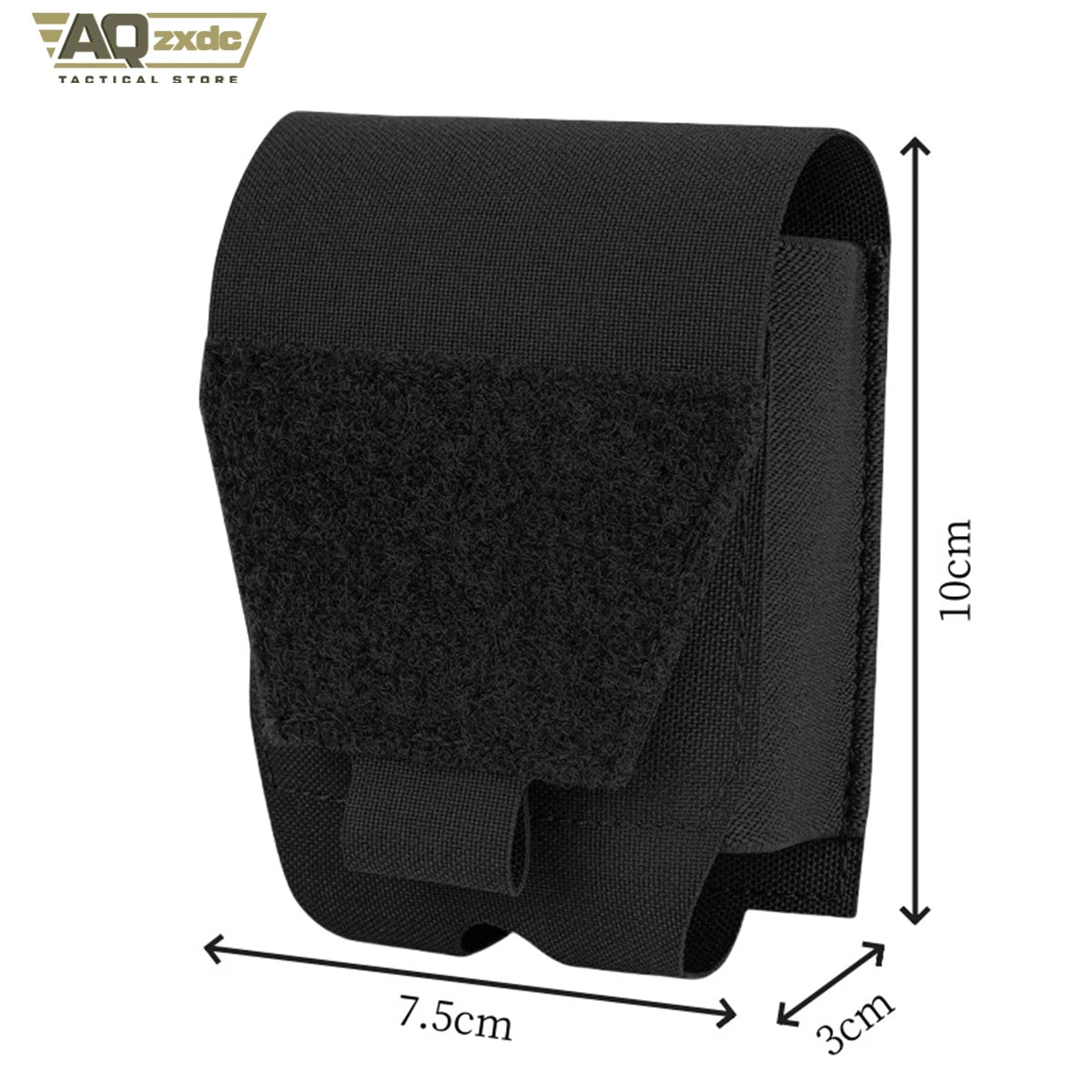 Tactical Handcuff Bag, Molle Handcuff Holder Holster Nylon Cuff Pouches Duty Belt Vest Police Law Enforcement Security Guard