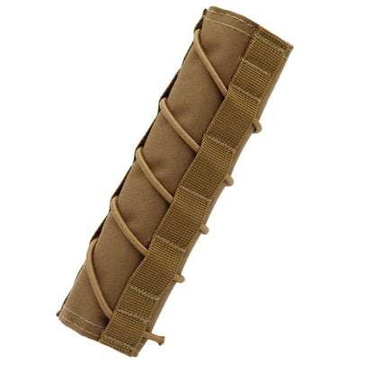 AQzxdc Tactical 8.6inch Suppressor Cover Airsoft Protect Sleeve Wrap Military Silencer Quick Release Cover