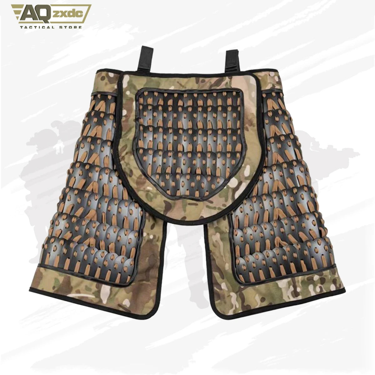 6 in 1 Tactical Gear Shoulder Armor And Crotch Protection+Skirts Wai   Tactical Vest Universal Chinese Style Shoulder Armor