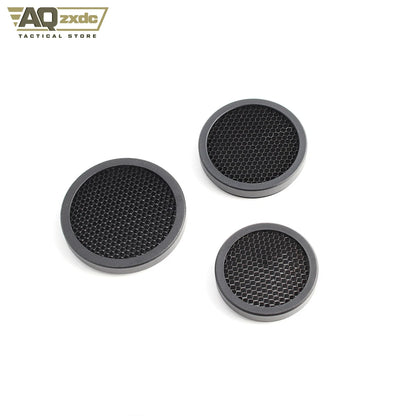 AQzxdc Tactical Metal Scope Cover Aim-O Killflash Honeycomb Matte Cover Telescope Cover