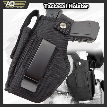 Gun Holster for Men/Women Concealed Carry Pistol Holsters, Gun Holster Fits Right/Left, Holster Fits Glock19,17,23,26,27,42,43