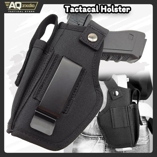 Gun Holster for Men/Women Concealed Carry Pistol Holsters, Gun Holster Fits Right/Left, Holster Fits Glock19,17,23,26,27,42,43