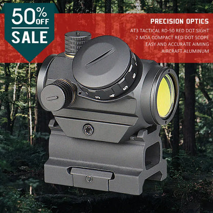 Hunting Scope Mini SIght 1x20mm HD reflex sight  Reticle with 20mm mount 2MOA Aim Red Dot for Hunting Shooting  gs2-0069B