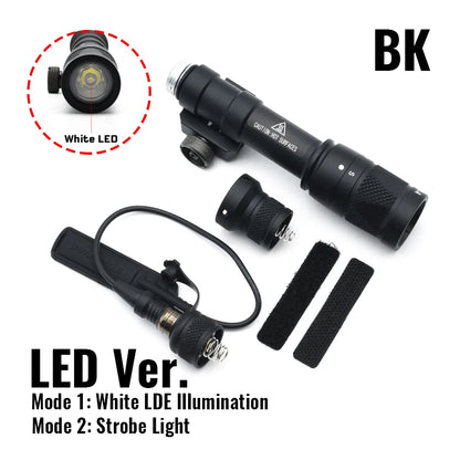 Tactical SF M600V M600V-IR Weapon Gun Light LED Light And IR Infrared Output For Airsoft Rifle AR15 M16 Hunting Accessories