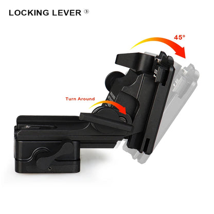 E.T Dragon PVS 14 J Arm Night Vision Goggles NVG Mount Metal Helmet Mount Rhino Mount Compatible with All Models of PVS14