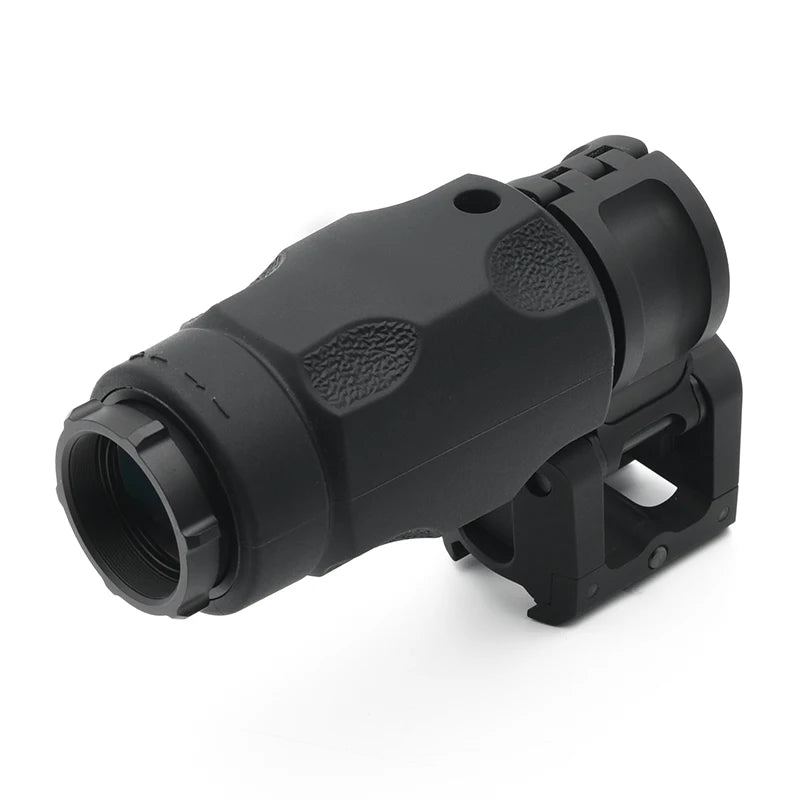 Evolution Gear New 3XMag Magnifier Scope with 2.26" FTC  Leap06 Flip to Side Mount with Full Markings