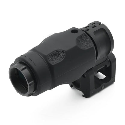 Evolution Gear New 3XMag Magnifier Scope with 2.26" FTC  Leap06 Flip to Side Mount with Full Markings