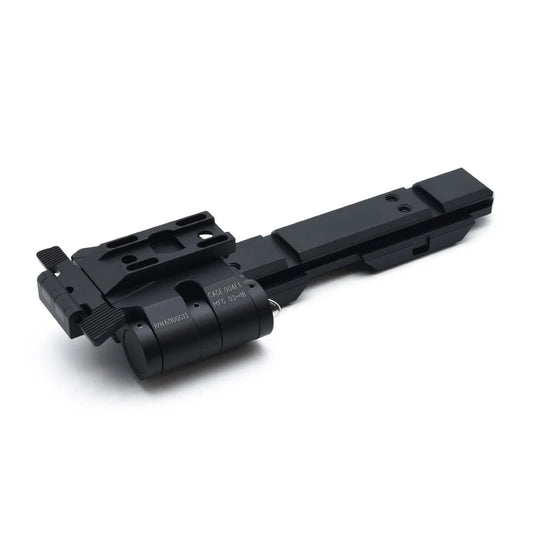 CNC Metal Flip Mount Riser System Side Flip Mount Sets 0.41" 5/8" for G33 G43 3X Magnifier and Exps3 Holographic Sight