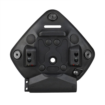 PPT Airsoft Bracket Modular Bungee Shroud Helmet Accessories for L4G24 for One&Three Hole Helmets W/ Integrated Light gs24-0241