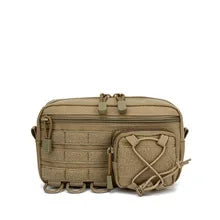 Tactical First Aid Medical Kit Molle System Webbing Attachment Waist Bag Tool Bag Storage Bag Sundries Bag For Outdoor Airsoft