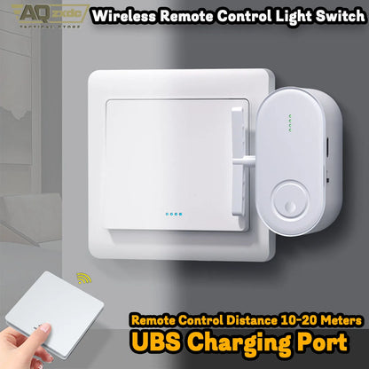 Remote Automatic Controller Remote, Light on/off Device for Lazy People Wiring Free Remote Control Switch Intelligent Wireless