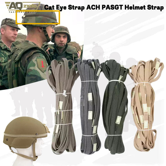 Army Cat's Eye Strap ACH PASGT Helmet Strap Suitable for PASGTACH Helmets Matching Four-cong, Three-sand, Six-sand Helmet Covers