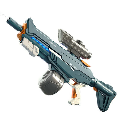 Children's hand-in-one ultra-long-range large-capacity boy's electric fire gun with one click to absorb water