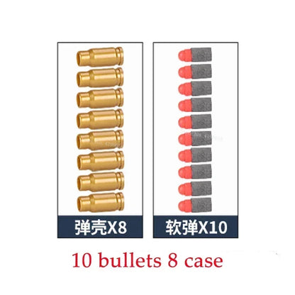 Shell Ejection Desert eagle Pistol Airsoft Blaster Gun Soft Bullet Toy Gun CS Shooting Weapons for Kids
