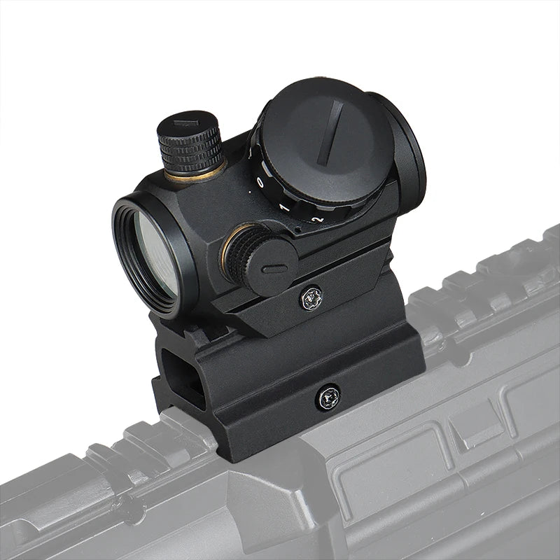 Hunting Scope Mini SIght 1x20mm HD reflex sight  Reticle with 20mm mount 2MOA Aim Red Dot for Hunting Shooting  gs2-0069B