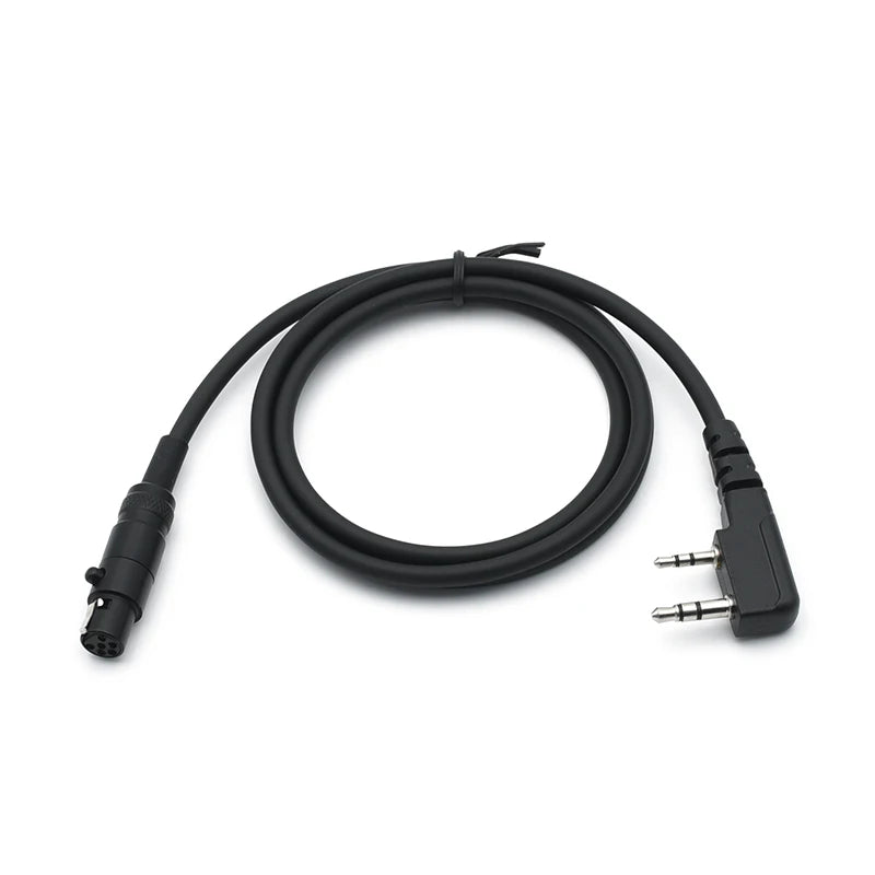 Headset FMA Tactical U714/U s PTT, podpora více konektorů, adaptéry pro hlavice K / ICON V20/V60