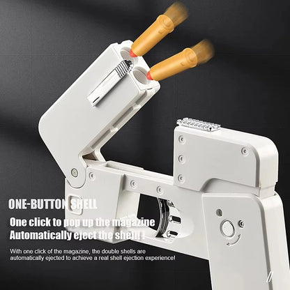 Folding Mobile Phone Soft Bullet Launcher Shell Throwing Child Simulation Toy Gun Model