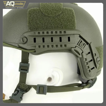 Military Special TOR Lightweight Tactical Helmet LSHZ-1+ FAST SSO Helmet, Tactical Fast High Cut Helmet NVG Dried Cuttlefish