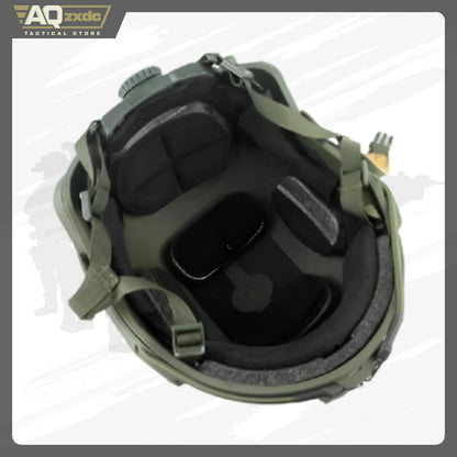 Military Special TOR Lightweight Tactical Helmet LSHZ-1+ FAST SSO Helmet, Tactical Fast High Cut Helmet NVG Dried Cuttlefish