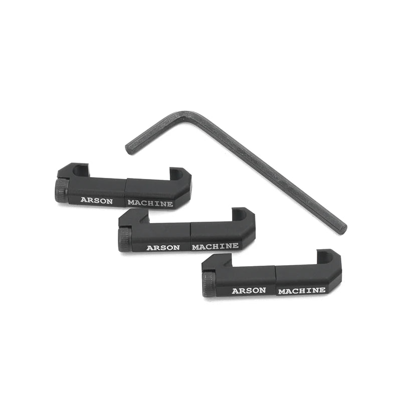 Tactical 3PCS Arson Machine Cable Management MLOK WireGuide System For M300 M600 PEQ DBAL-A2 Flashlight Switch Cable Clip