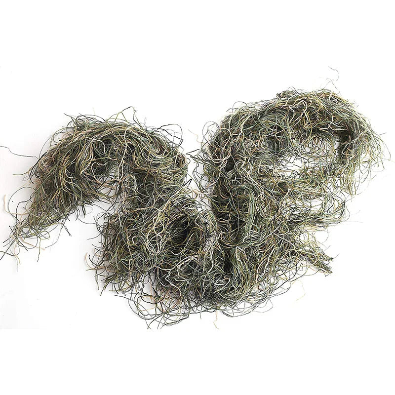 AQzxdc Tactical Ghillie Rifle Cover Wrap Camo, w/Elastic Strap for Camouflage Hunting Rifle