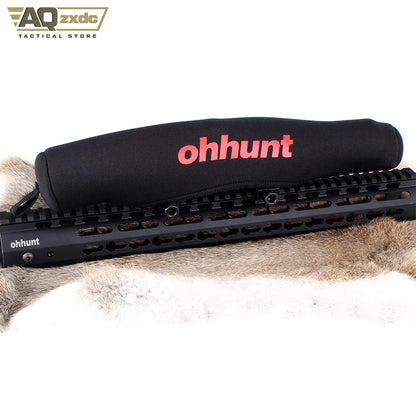 AQzxdc Scope Cover 4 Types Neoprene Waterproof Protector Simple Durable Elastic Tactical Riflescope Cover Accessories