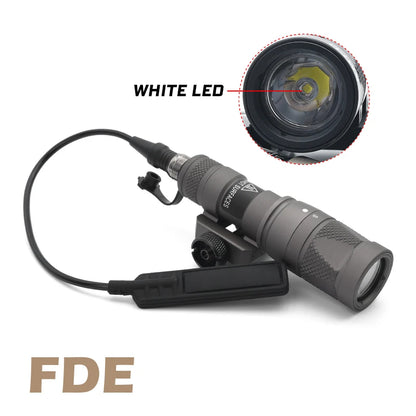 M300V IR Light White LED Light & IR Infrared Output with Remote Pressure Switch Scout Light Rifle Hunting 20mm Rail